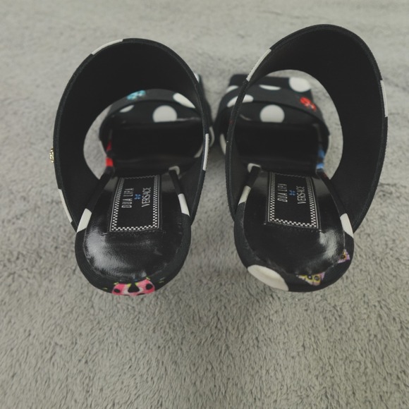 Versace x Dua Lipa Butterflies 95 mm‎ Canvas Mules - Picture 9 of 14